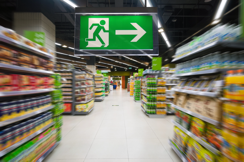 Sinalização de segurança para supermercados: guia completo!