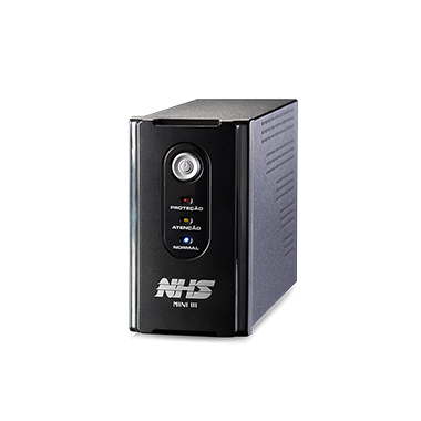 Nobreak Mini III 700VA Bivolt - NHS - Alta tecnologia com placa SMT
